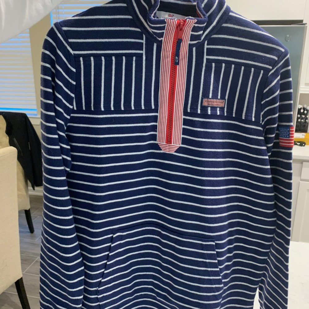 Vineyard Vines quater zip USA